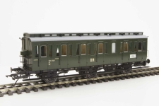 Lenz 41173-02 - 0 - Abteilwagen preußischer Bauart C3, 3. Klasse ohne Bremserh, DR, Ep. III